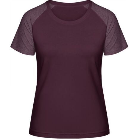 Burgundy / Heather Burgundy - Front
