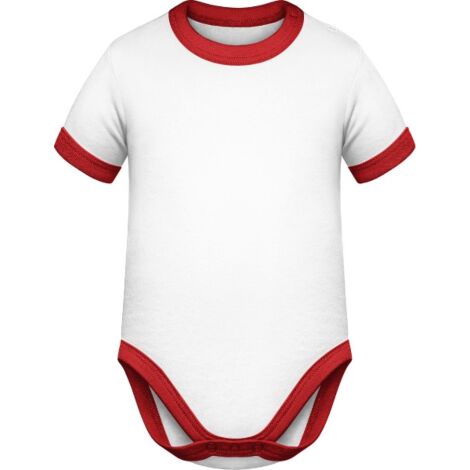 Weiß / Rot - Front